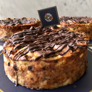 CHOCOLATE BANANA BREAD PUDDING